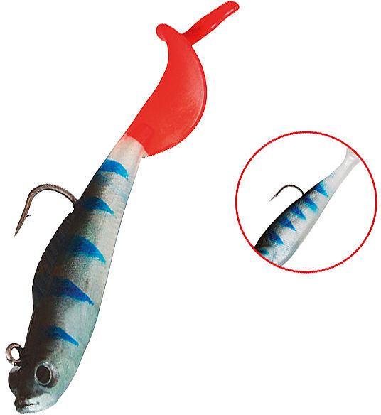 Приманка оснащенный Mikado Crystal Fish WXH-55 80 - 132