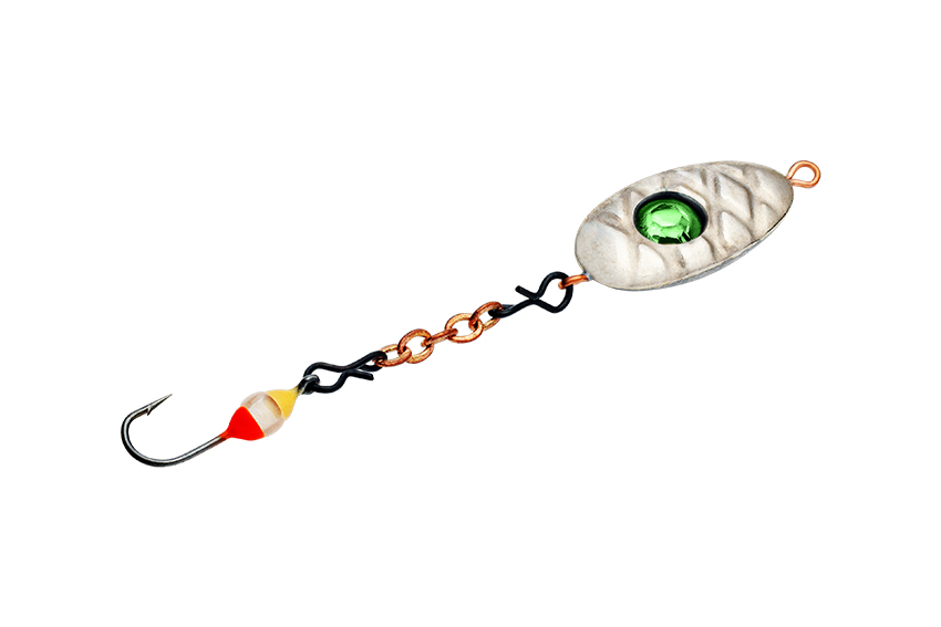 Блесна Sprut Beetle №1 - 15мм - 2.5гр - Nickel