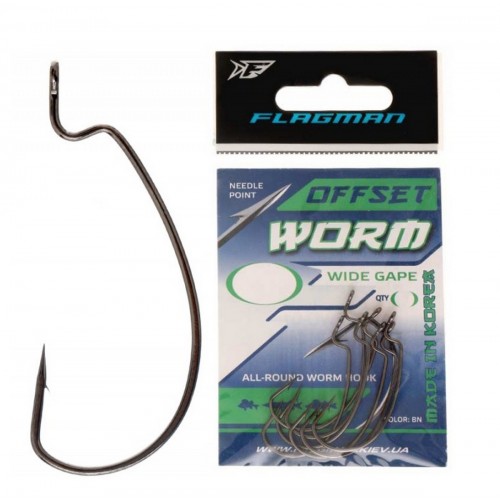 Крючки Flagman Pro Worm №12