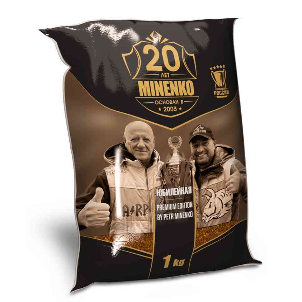 Прикормка летняя Minenko Юбилейная Крупный Лещ 1кг