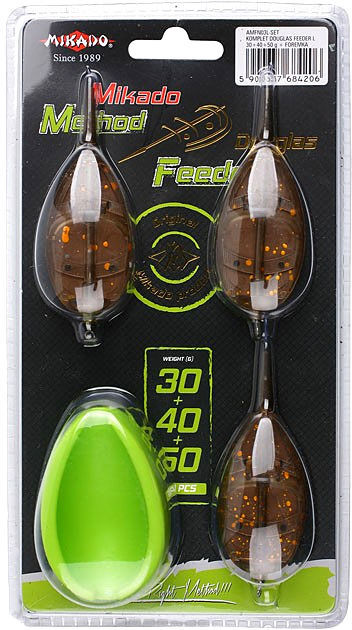Набор кормушек Mikado Method Feeder размер XL 80гр + форма