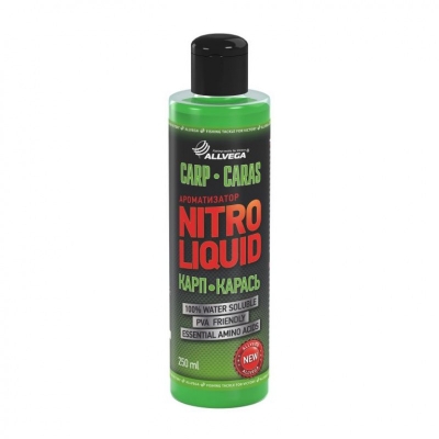 Ароматизатор жидкий Allvega Nitro Liquid Carp Caras Карп/Карась 250мл
