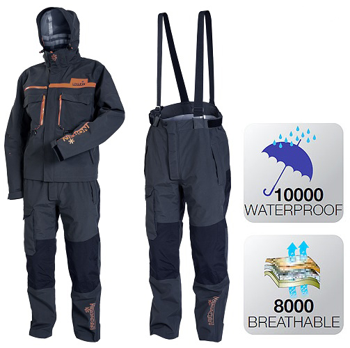 Костюм демисезонный Norfin Pro Dry Gray размер S