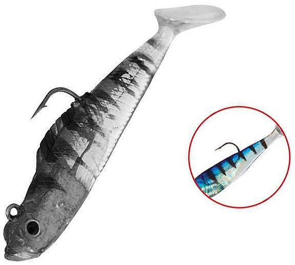 Приманка оснащенный Mikado Crystal Fish WXH-54 80 - 41