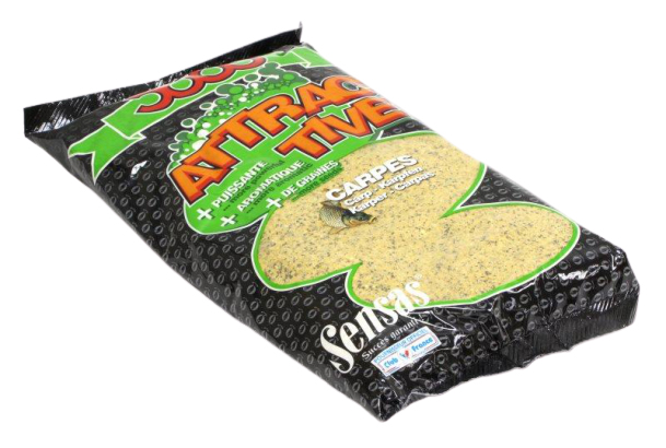 Прикормка летняя Sensas 3000 Attractive Carp 1кг