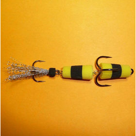 Приманка джиговая Флажок 11 Black - Yellow Россия