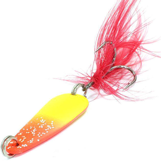 Блесна Sprut Kataro Spoon 30 - 3.2гр - RY + дополнительный одинарный крючок