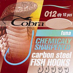 Крючки Cobra Funa C012BL №10