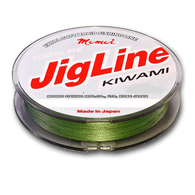 Плетеный шнур Momoi JigLine Kiwami Khaki 150м - 0.06мм - 4кг