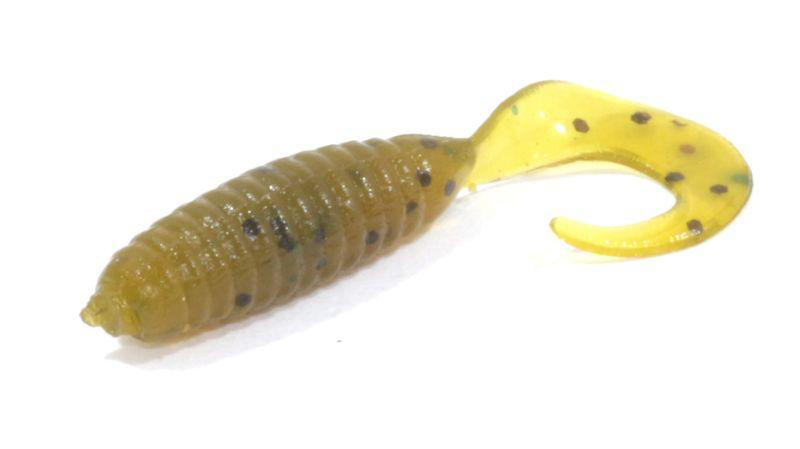 Приманка Allvega Flutter Tail Grub 80 - beer w/pepper