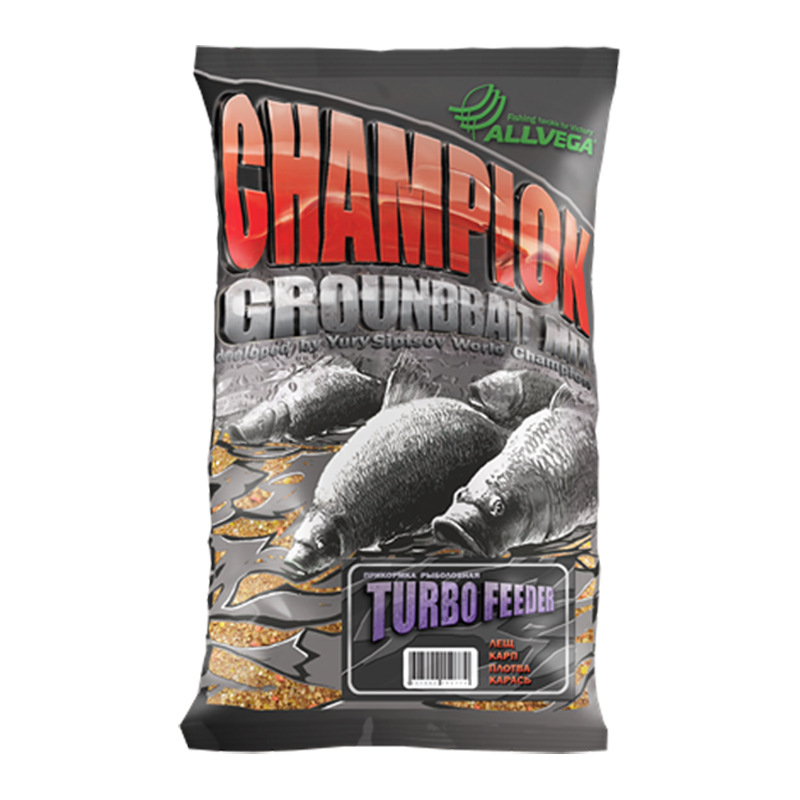 Прикормка летняя Allvega Champion Turbo Feeder Турбо Фидер 1кг