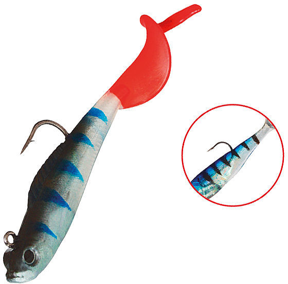 Приманка оснащенный Mikado Crystal Fish WXH-55 100 - 41