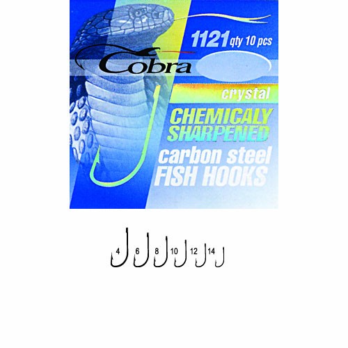 Крючки Cobra Crystal C1121NSB №4
