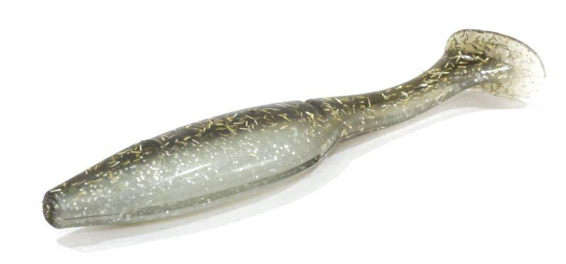 Приманка Allvega Belly Dance Shad 70 - gold shine minnow