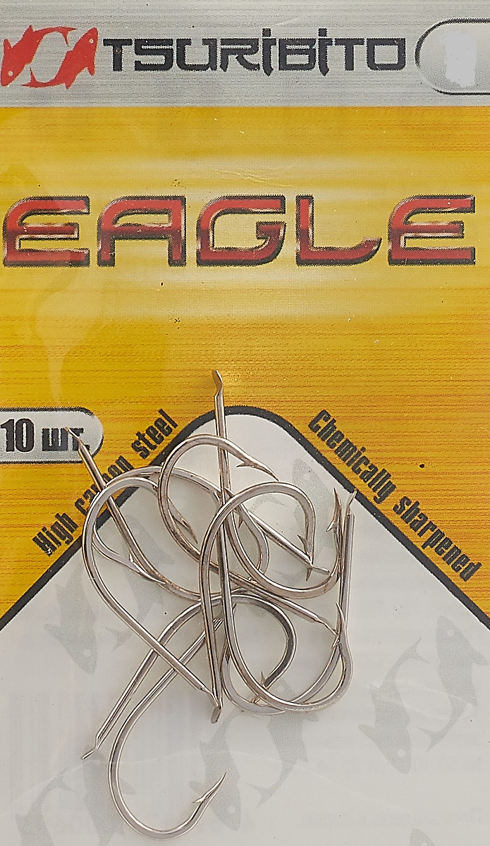Крючки Tsuribito Eagle №2 NI