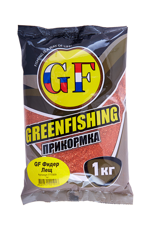 Прикормка летняя Greenfishing GF Фидер Лещ 1кг
