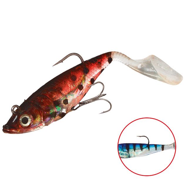 Приманка оснащенный Mikado Crystal Fish WXH-66 140 - 41