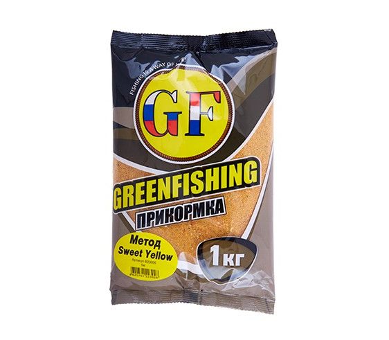 Прикормка летняя Greenfishing GF Метод Sweet Yellow 1кг