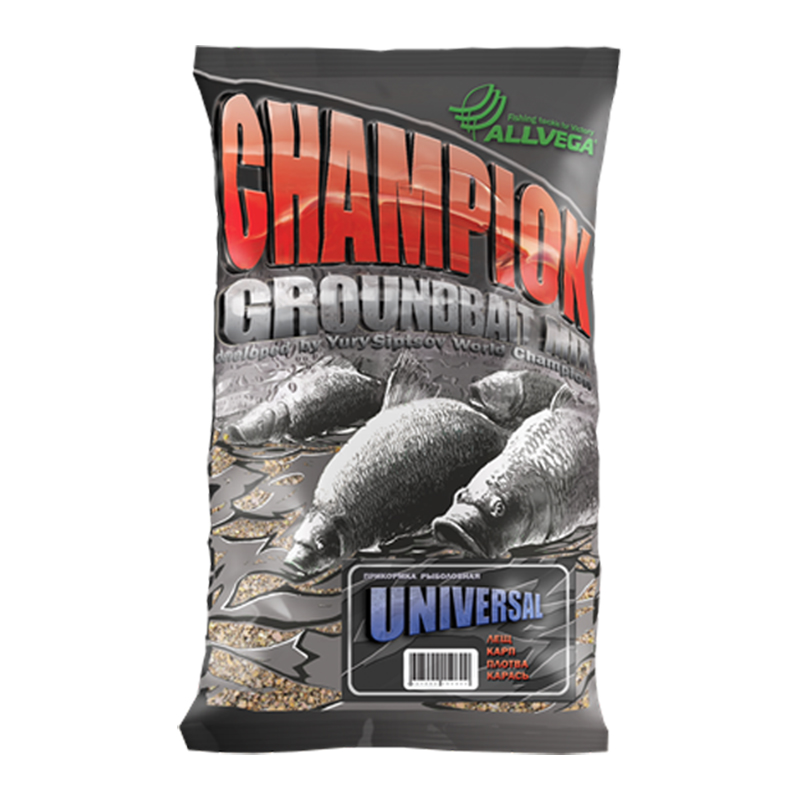 Прикормка летняя Allvega Champion Universal Универсальная 1кг