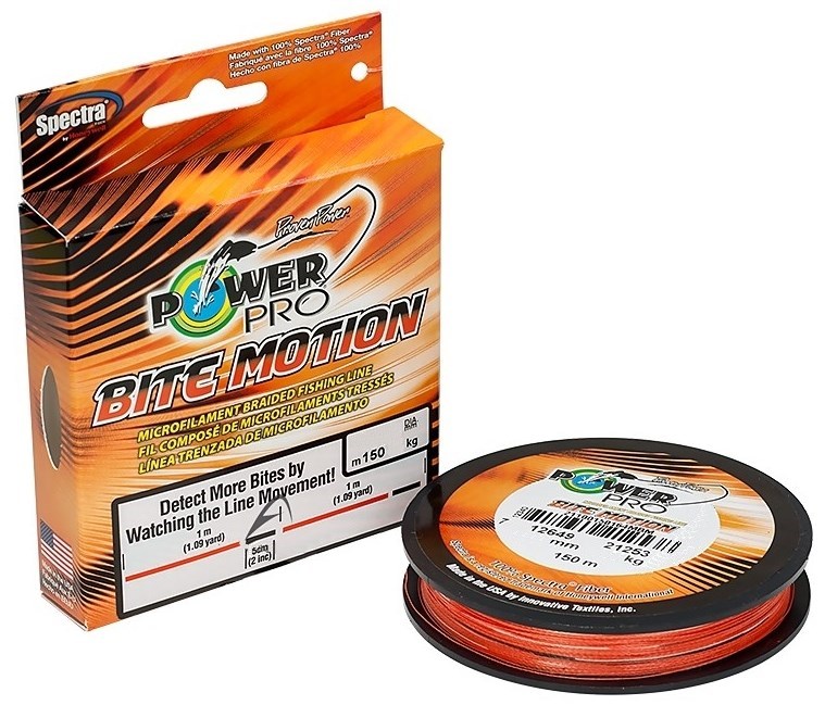 Плетеный шнур Power Pro Bite Motion 150м - 0.13мм - 8кг