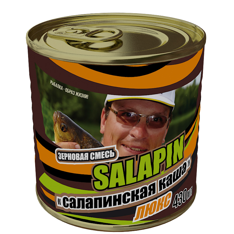 Добавка Greenfishing Зерновой микс Салапинская каша Люкс 430мл