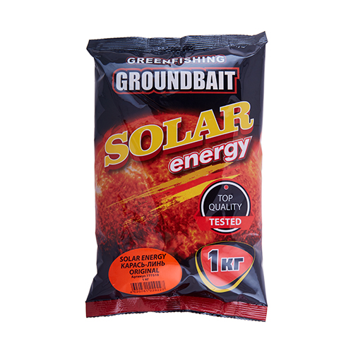 Прикормка летняя Greenfishing Solar Energy Карась/Линь Original 1кг