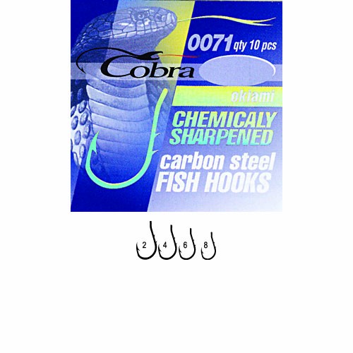 Крючки Cobra Okiami C0071BZ №4