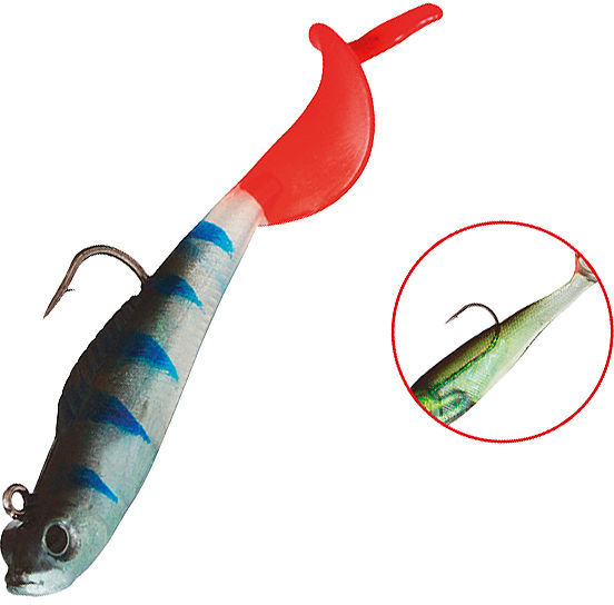 Приманка оснащенный Mikado Crystal Fish WXH-55 100 - 73