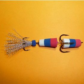 Приманка джиговая Флажок 11 Red - Blue - White Россия