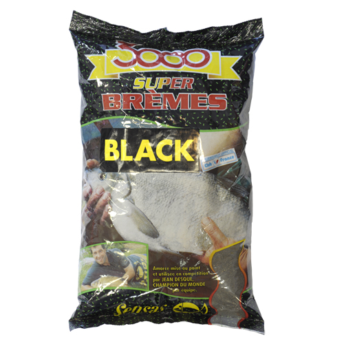 Прикормка летняя Sensas 3000 Bremes Noir 1кг