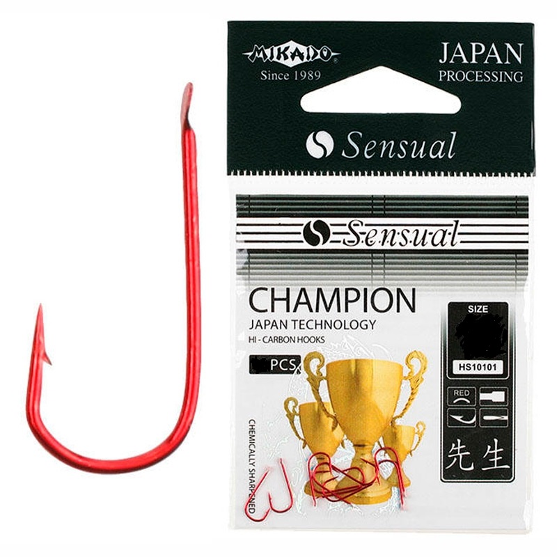 Крючки Mikado Sensual - Champion №18 RED