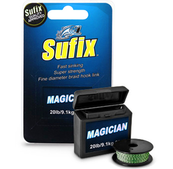 Поводок карповый Sufix Magician Green 20м - 0.20мм - 6.8кг