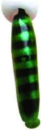 Мормышка вольфрамовая Lucky John Банан с петелькой 020 - 21 блистер