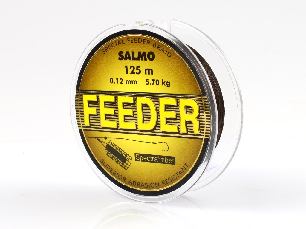Плетеный шнур Salmo Feeder 125м - 0.14мм - 7.20кг