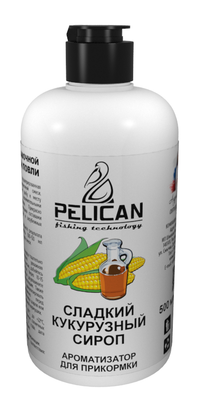 Ароматизатор жидкий Pelican Сладкий Кукурузный Сироп 500мл