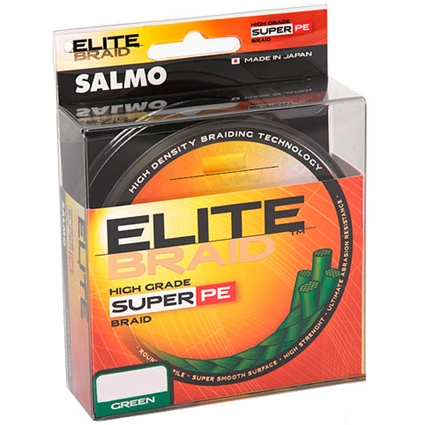 Плетеный шнур Salmo Elite Braid Green 92м - 0.50мм - 55.4кг