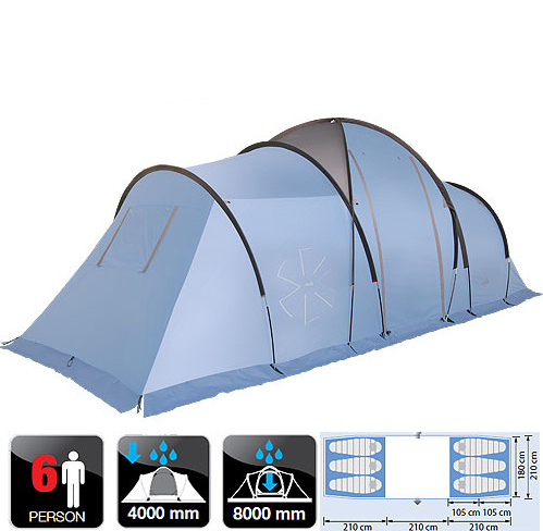 Палатка кемпинговая Norfin 6-ти местная Moss 6 NFL