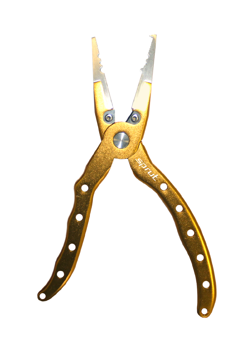 Плоскогубцы Sprut Aluminum Fishing Pliers Gold 190мм