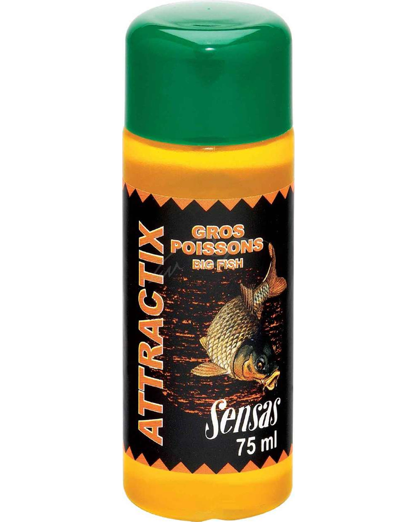 Ароматизатор жидкий Sensas Attractix Carp 75мл