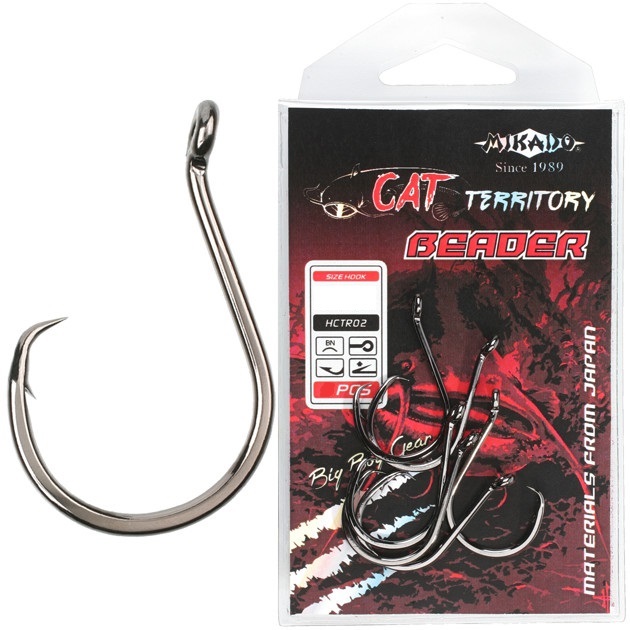 Крючки Mikado Cat Territory-Beader №7/0