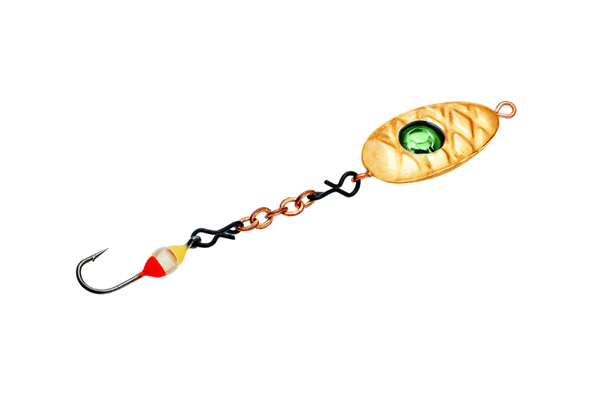 Блесна Sprut Beetle №1 - 15мм - 2.5гр - Cuprum