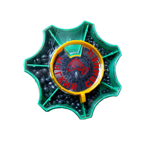 Грузила Дробинка мягкие 6 секций набор Россия