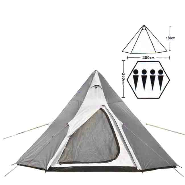 Палатка туристическая Kumyang 4-х местная 1915