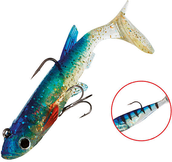 Приманка оснащенный Mikado Crystal Fish WXH-65 60 - 41