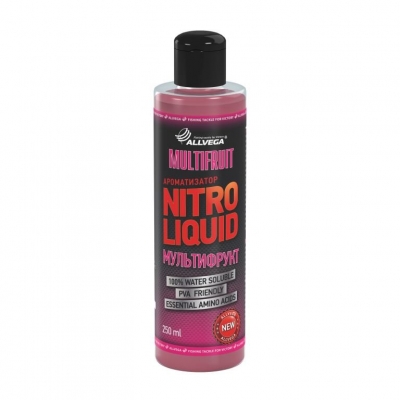 Ароматизатор жидкий Allvega Nitro Liquid Multifruit Мультифрукт 250мл