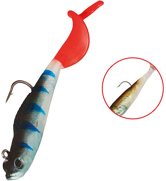 Приманка оснащенный Mikado Crystal Fish WXH-55 100 - 69