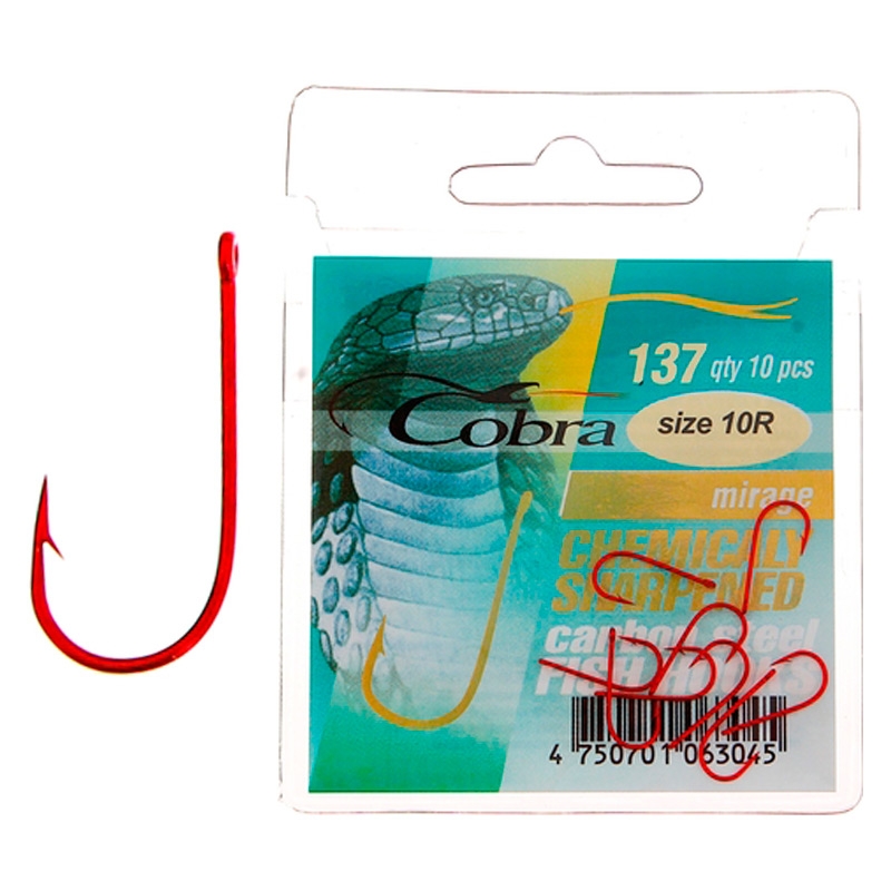 Крючки Cobra Mirage C137R №10