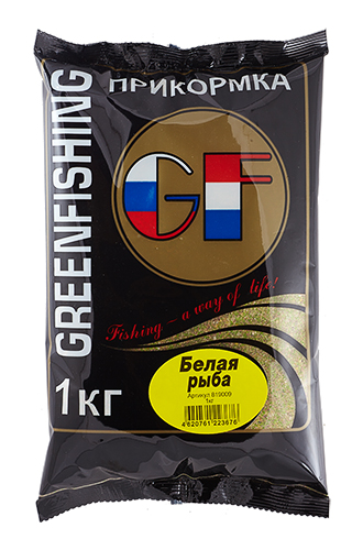 Прикормка зимняя Greenfishing Белая Рыба 1кг