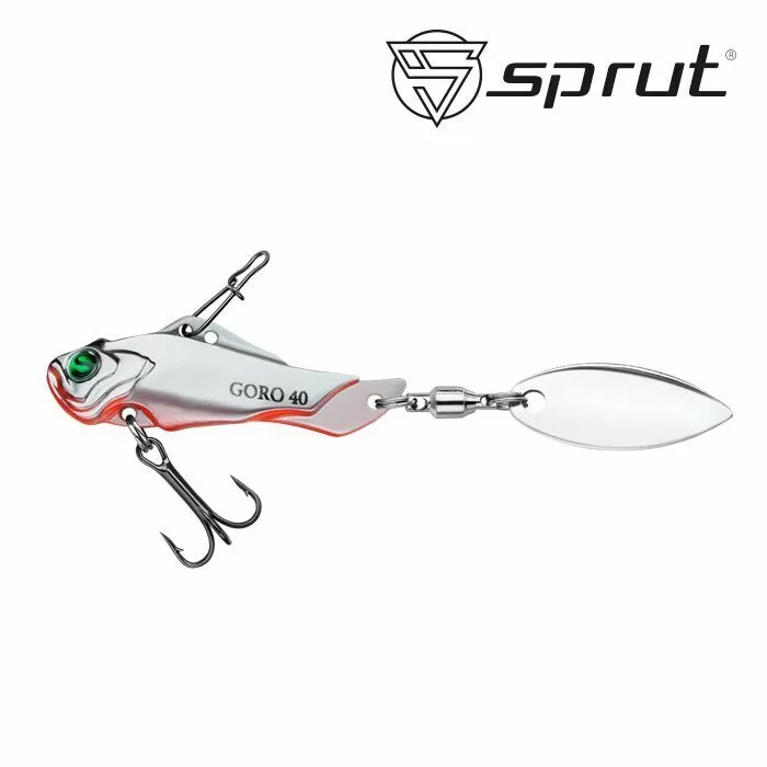 Тейл-спиннер Sprut Goro 40мм - 10гр -SBK