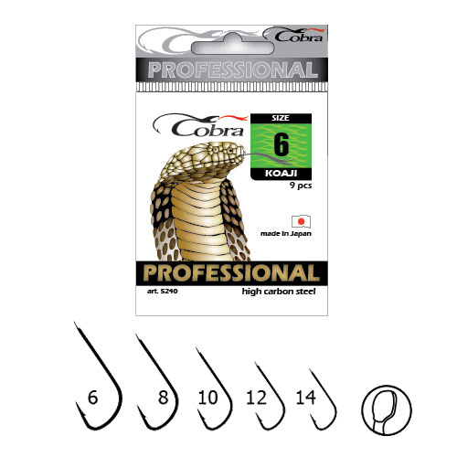 Крючки Cobra Pro Koaji №14